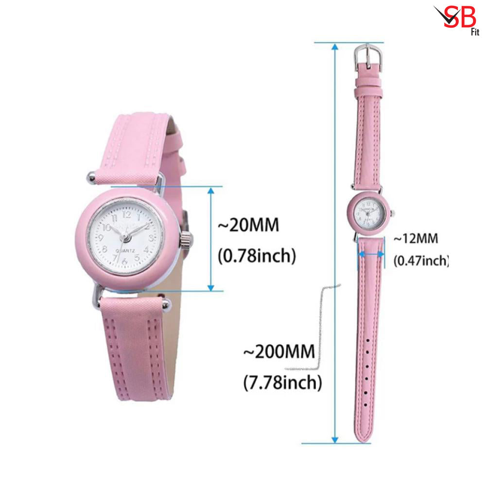 Interchangeable 6 Straps & 21 Straps Set Watch For Girls With Various Different Styles SB FIT®
