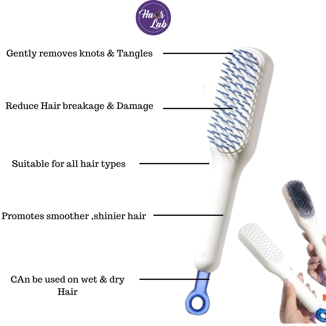 Self cleaning Brush.